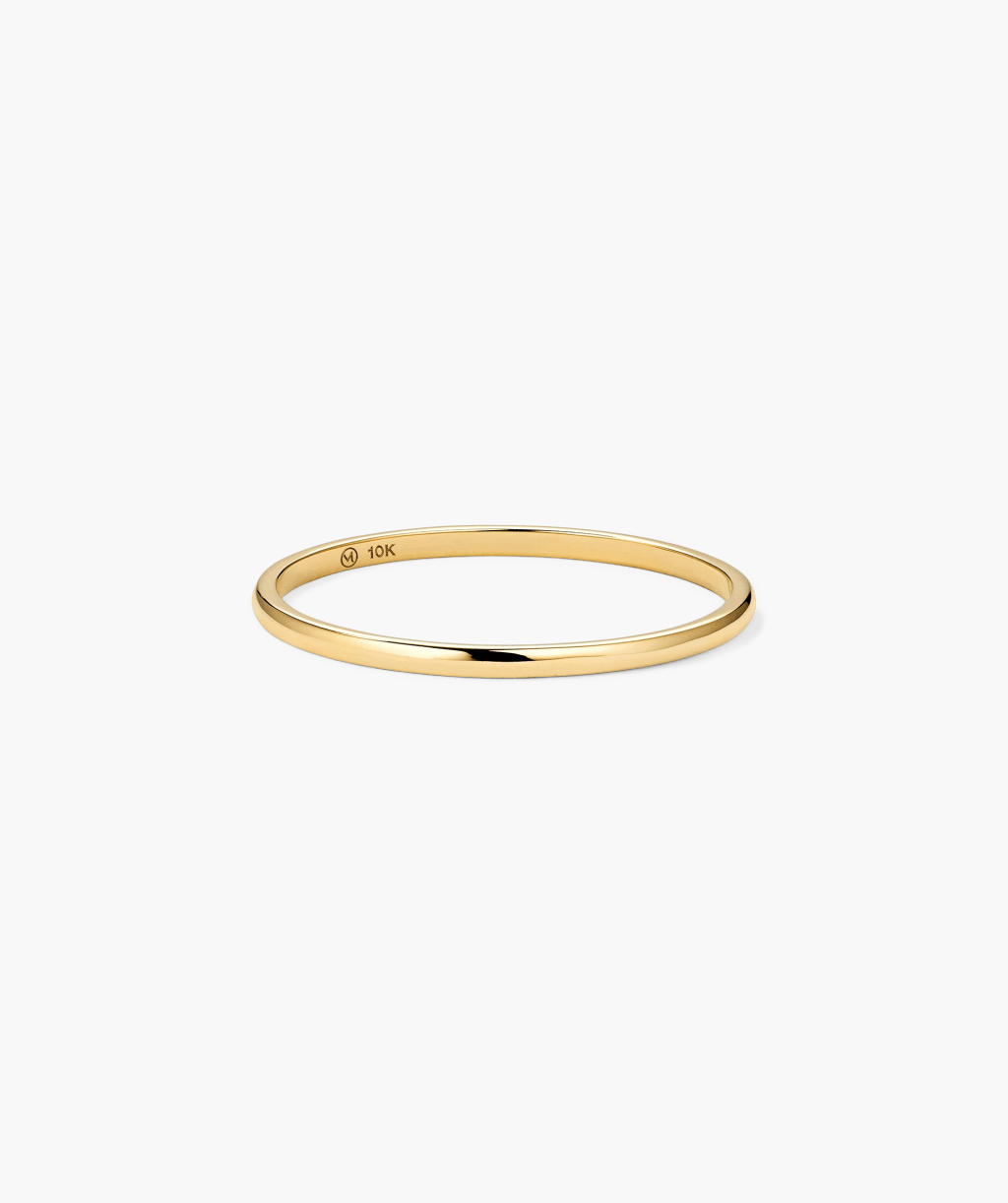 A slim ring makes bare hands look finished before nail color&nbsp;does