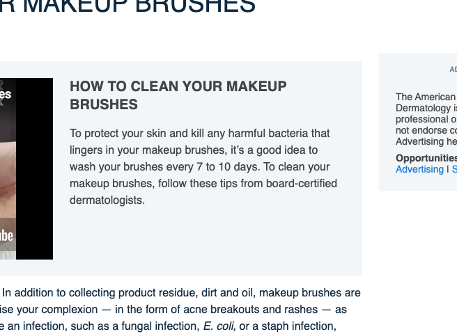 How Often Should You Clean Makeup&nbsp;Brushes?