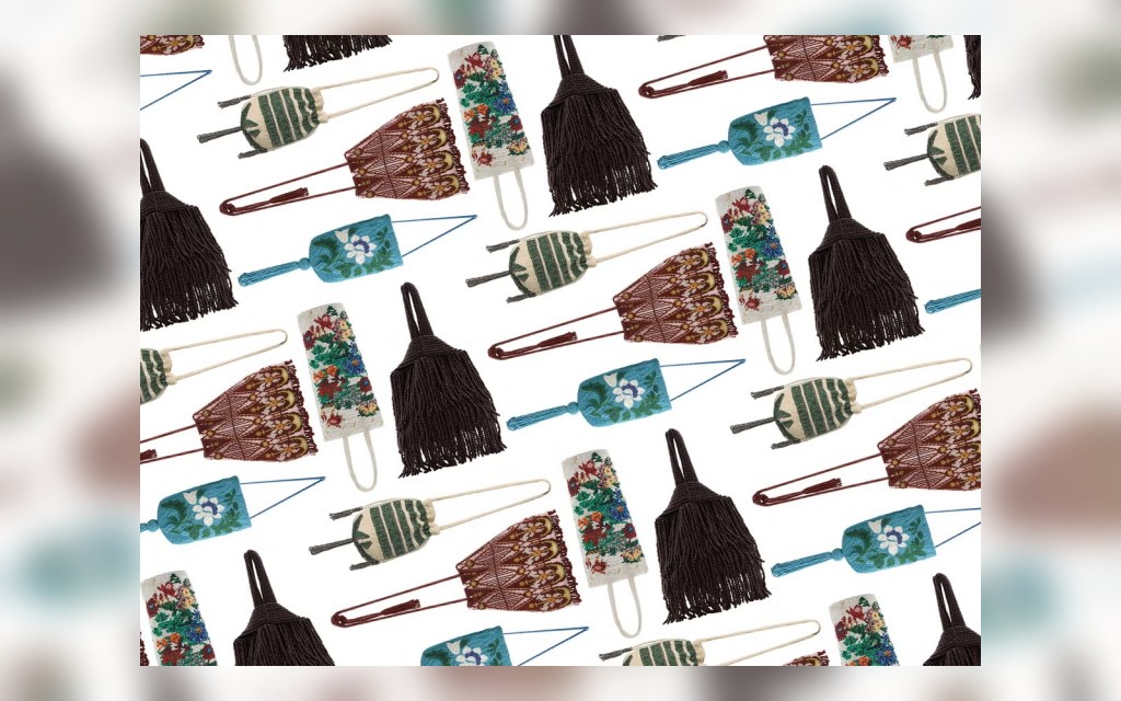 beaded bag trend product collage