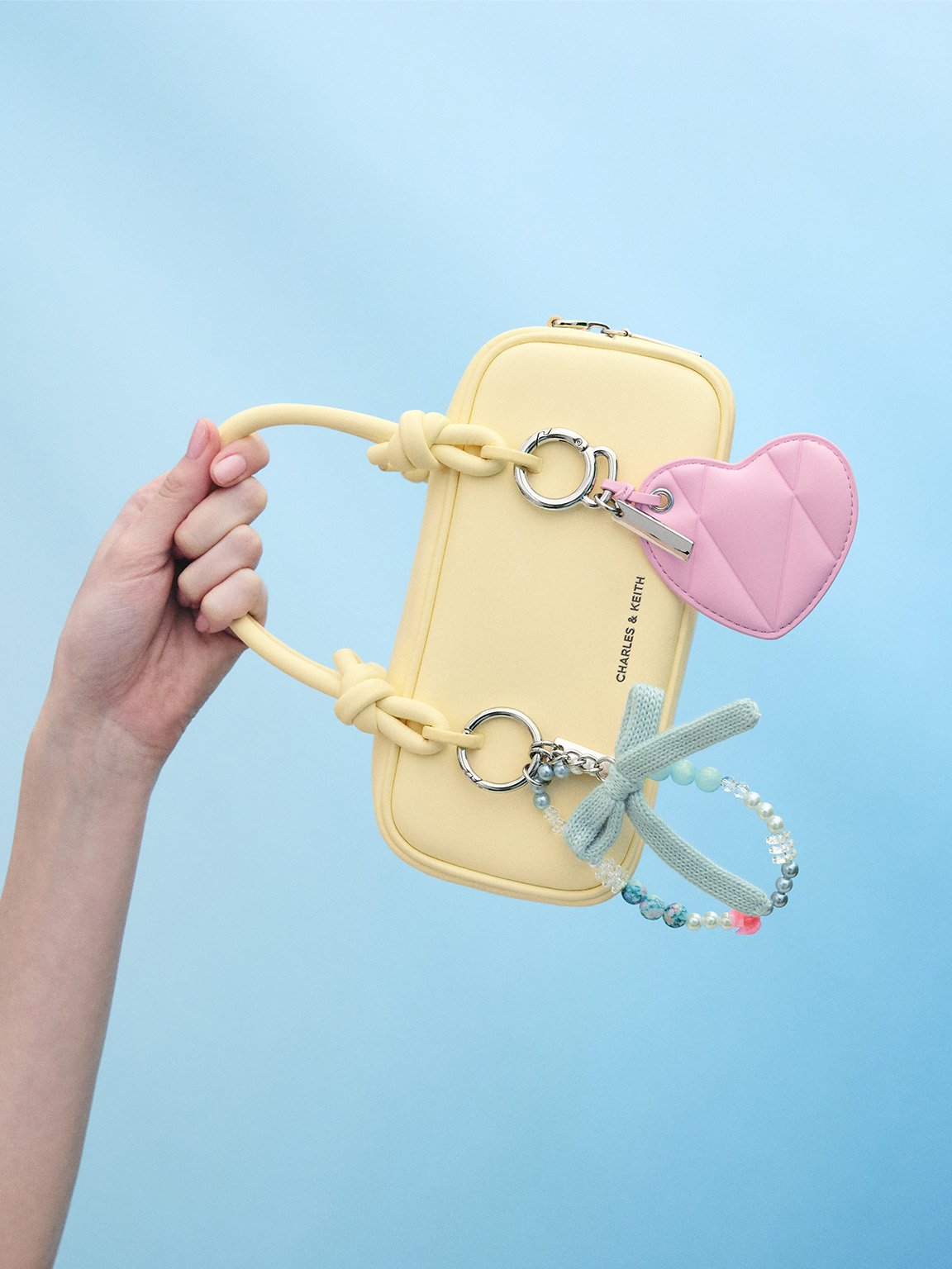 Second butter-yellow bag view