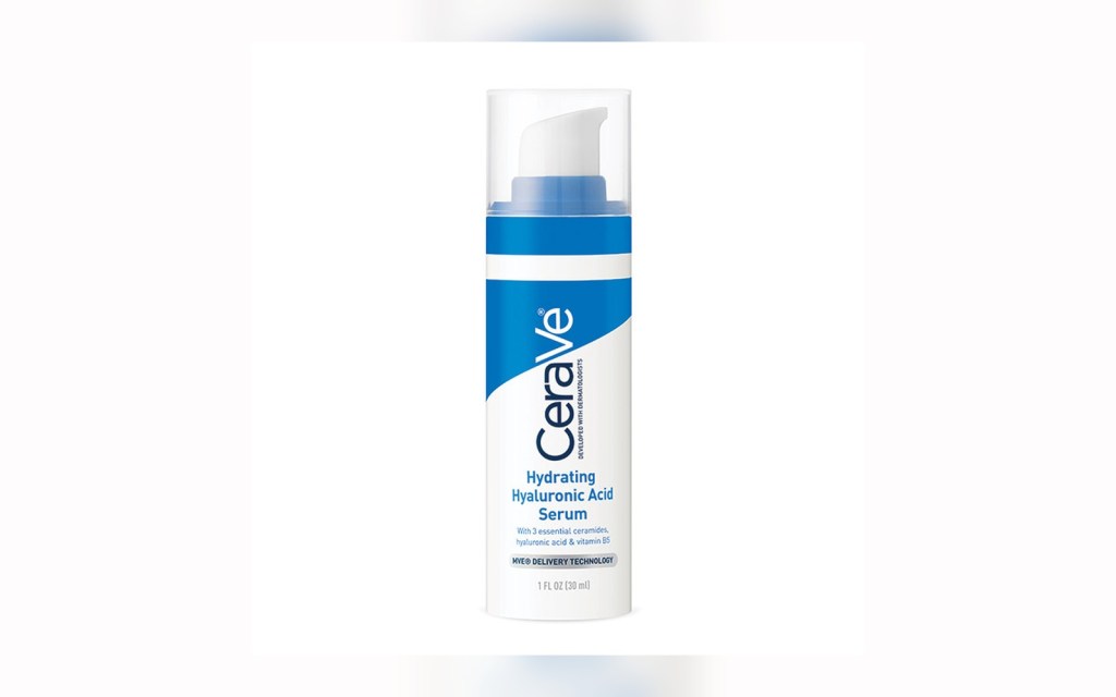 CeraVe Hydrating Hyaluronic Acid Serum bottle