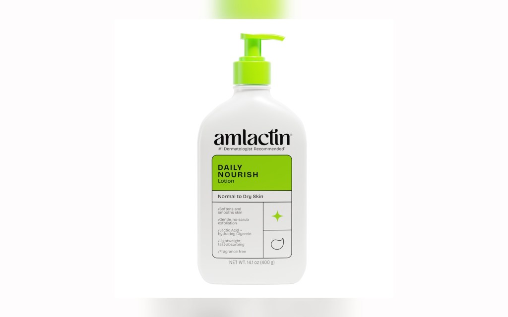 AmLactin Daily Nourish body lotion bottle
