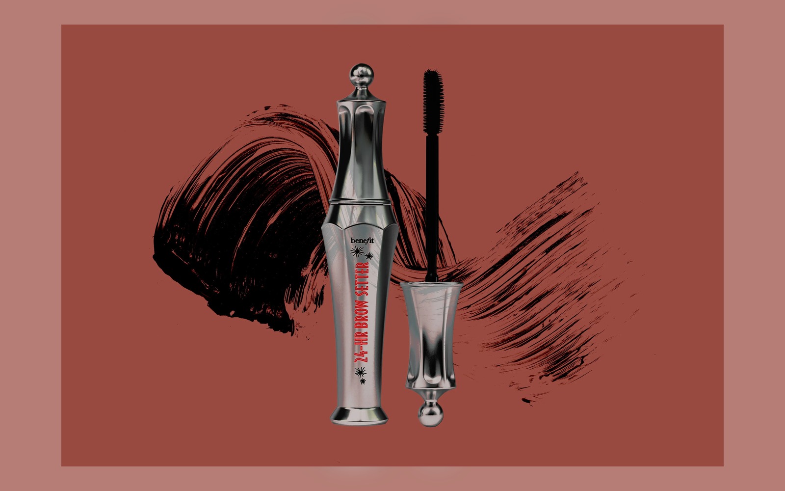 Benefit clear brow gel wand and texture