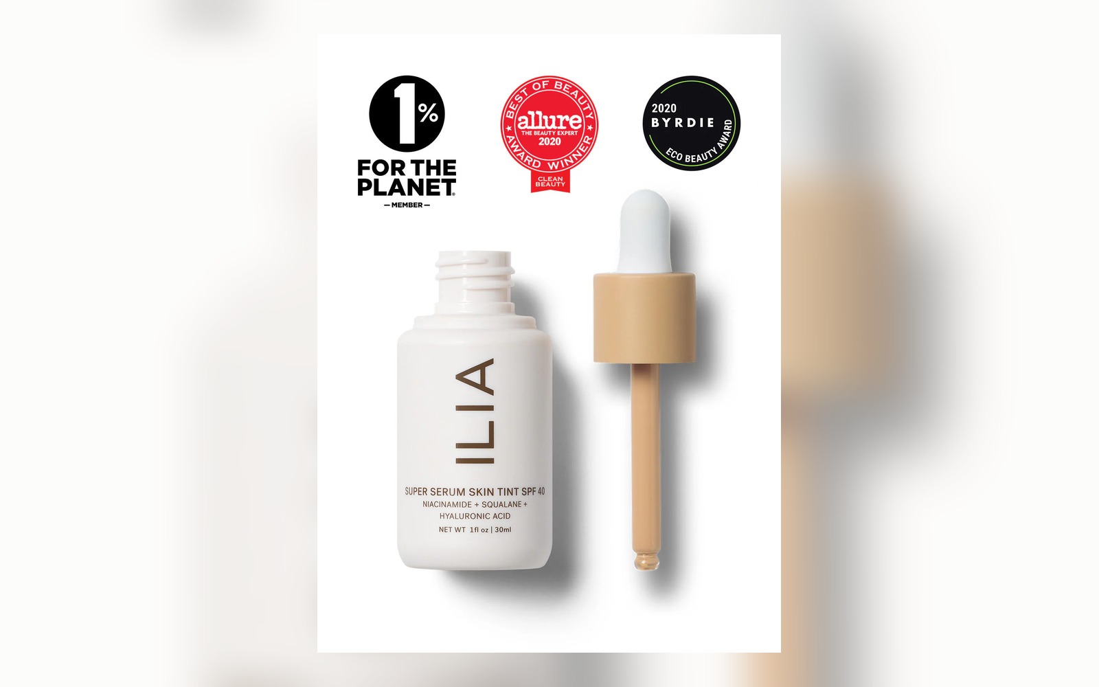ILIA Super Serum Skin Tint shade swatch